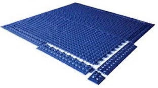 PVC Interlocking Tile Mat 12X12"