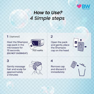 BW Rinse Free Shampoo Cap 1's (C30) - Image 3