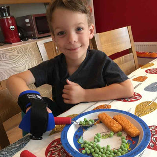 Child Cutlery Grips, Grey - Image 4