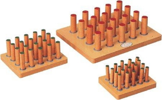 Wooden Peg Inserting Board O-MCB-01