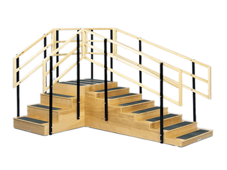 Training Staircase Convertible 4 and 8 steps