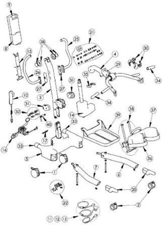 Joerns Classic Hoists Spare Parts