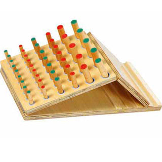 Adjustable Slope Plastic Peg Inserting Board