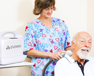 Portable bed shower machine