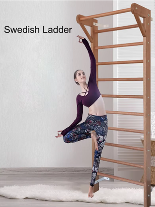 Swedish Ladder Wall Bar Exerciser