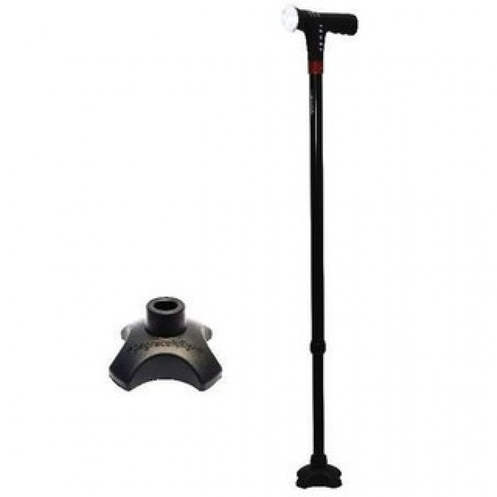Foldable Walking Stick with Build-in LED - SeniorCare - Singapore's Most  Reliable Online Elderly Store