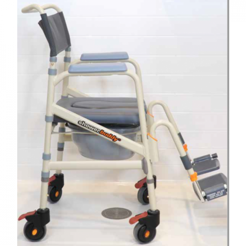 ShowerBuddy Roll-In Eco Travel Commode