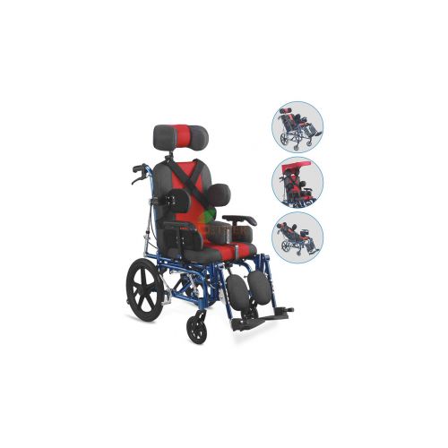 Tilt n Recline Aluminium Child Wheelchair 