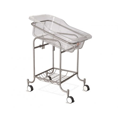 Baby Bassinet Stainless Steel with Mattress