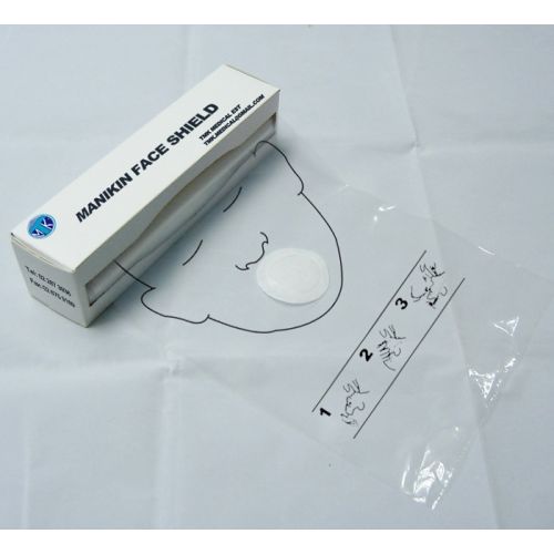 CPR Practice Manikin Face Shield (non-sterile) PH3005