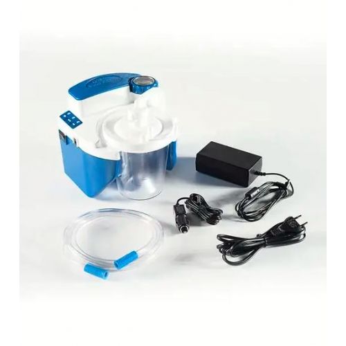 Devilbiss VacuAide Portable Suction Pump With Built-In Rechargeable Battery