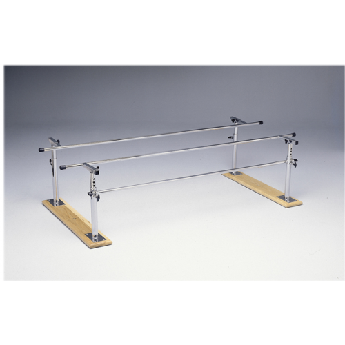  Parallel Bar wood base folding height/width adjustable Manual