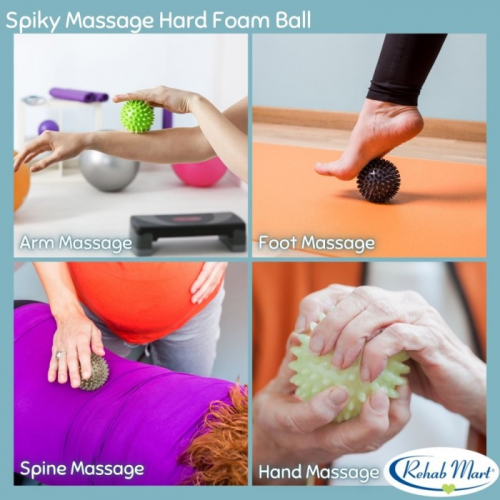 Spiky Massage Hard Foam Ball | Plantar Fasciitis | Muscle Sores