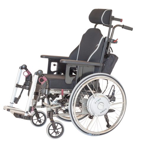 Netti E-Move Power Assist with Power Seating Wheelchair
