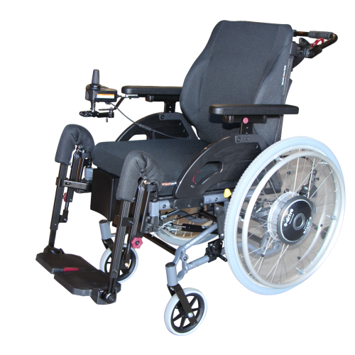 Netti III EL Manual-drive Wheelchair with Power Seating 550-600 mm