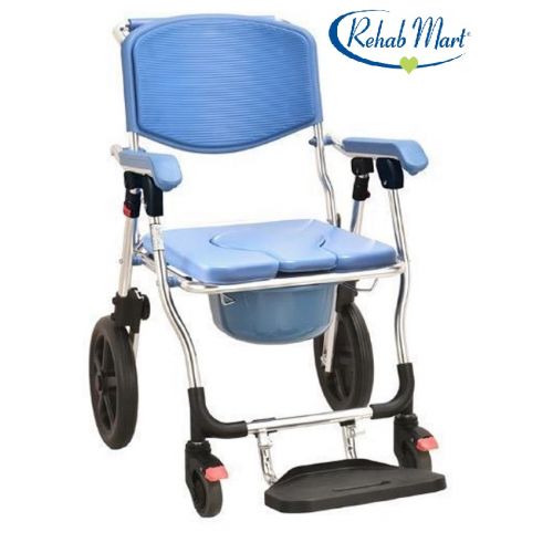 LIFEPLUS 697B FOLDABLE ALUMINIUM COMMODE