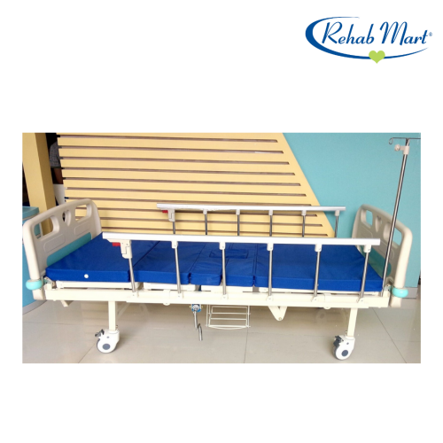 Two-Function Manual Commode Bed