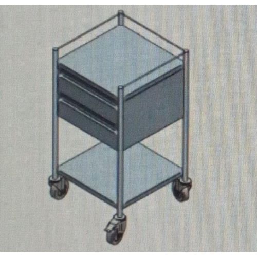 TWO DRAWER TROLLEY 76 x 46 x 86cm (8~10 weeks waiting time)