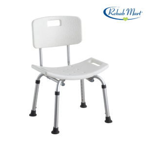 Shower Chair Crescent-Shaped w/ Backrest BT404